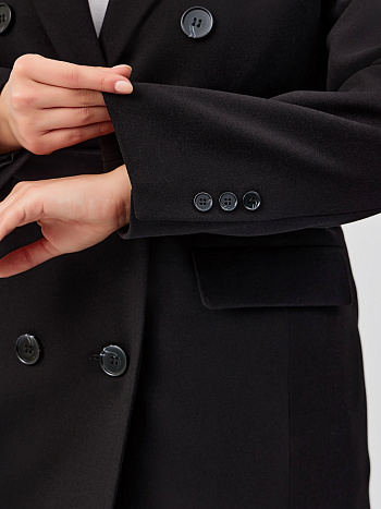 4 Пальто женское демисезонное 26897 (черный)