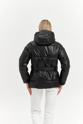 9 Куртка женская зимняя 25404 (черный)