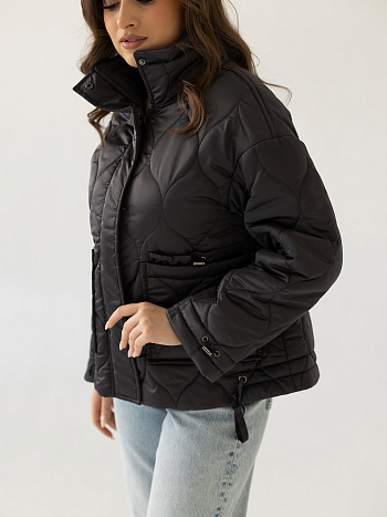 5 Куртка женская демисезонная 24835-00 (графит)