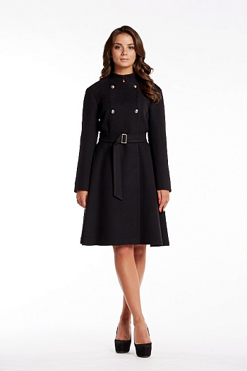 2 Пальто 20505  (черный ) 