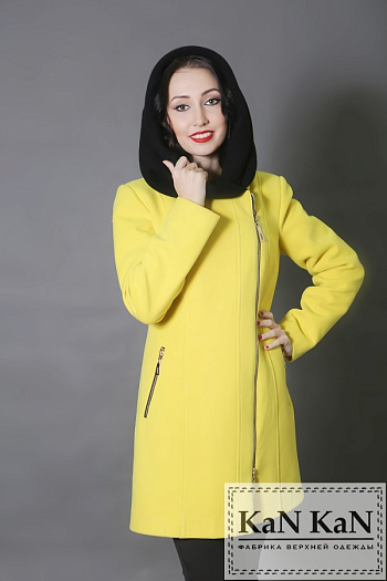 3 Пальто 865-086  (желтый) 