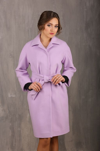 3 Пальто 18570  (св.сирень) 