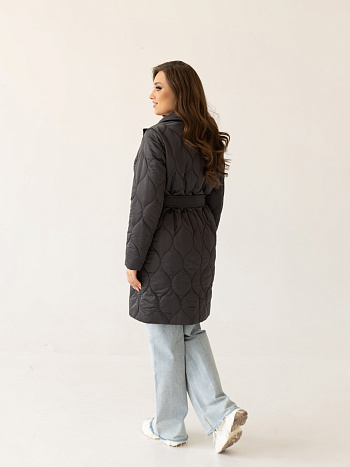 3 Куртка женская демисезонная 24830-00 (графит)
