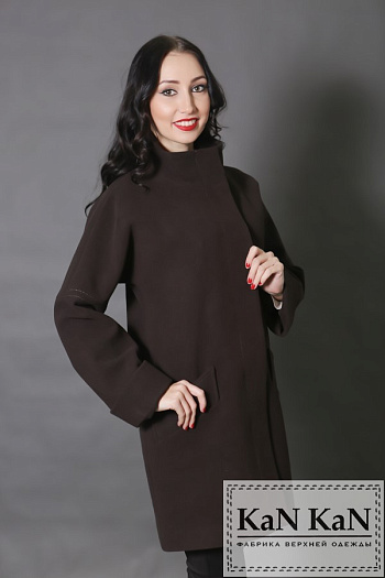 3 Пальто 1507-900  (шоколад) 
