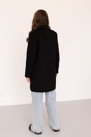 3 Пальто женское демисезонное 24720 (черный)