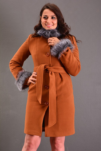 2 Пальто 21026Ут-681 М  (горчица) 