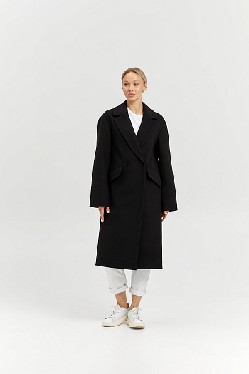 5 Пальто женское демисезонное 24710 (черный)