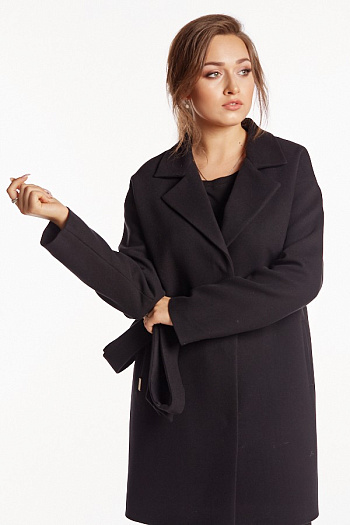 2 Пальто 19000  (черный) 