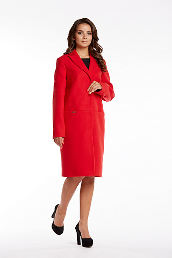 4 Пальто 20540  (красный) 