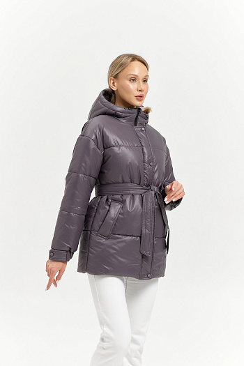 9 Куртка женская зимняя 25444 (лиловый)