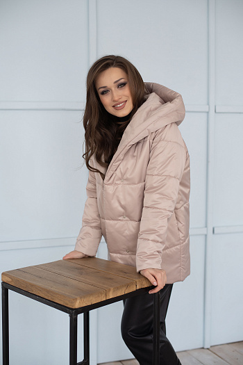 3 Куртка женская демисезонная 22260 (латте)