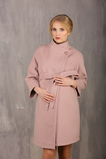 4 Пальто для беременных 18610-449  (кофе/роза) 