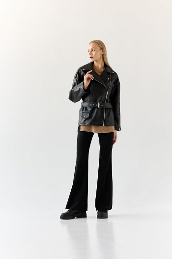 2 Куртка женская демисезонная 2010 (черный матовый)