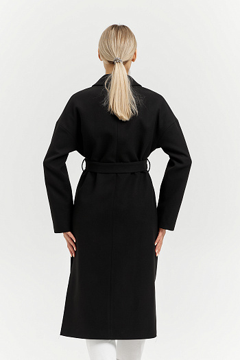 6 Пальто женское демисезонное 26820 (черный)