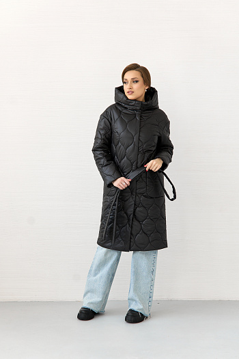 3 Куртка женская демисезонная 24111-00 (черный )