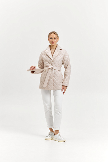 6 Куртка женская демисезонная 24935 (нежно-розовый)