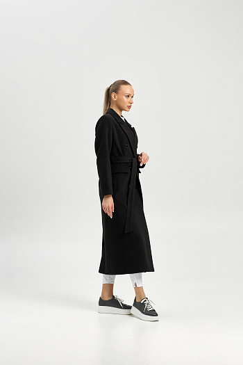 4 Пальто женское демисезонное 26326 (черный)