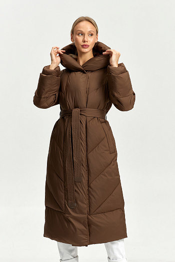 2 Куртка женская зимняя 26004 (коричневый)