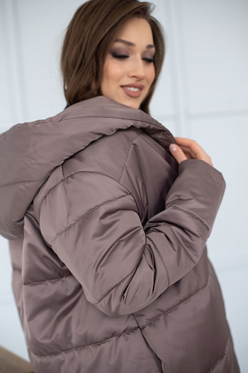 3 Куртка женская демисезонная 22260 (капучино)