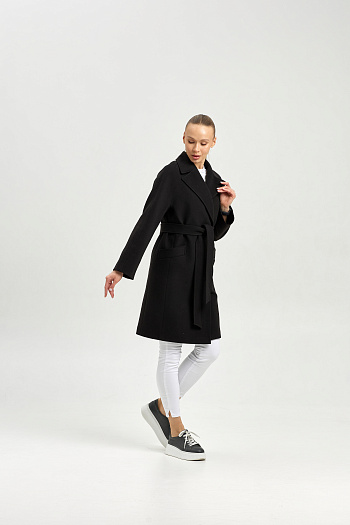 4 Пальто женское демисезонное 25885 (черный)