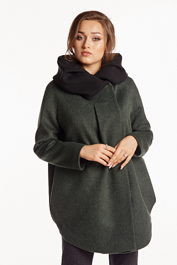 3 Пальто 20113  (изумруд) 