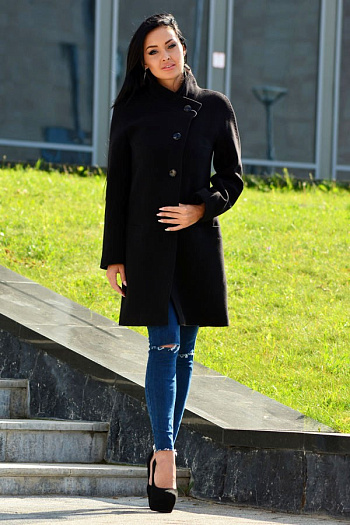 4 Пальто 14159-000 (черный) 