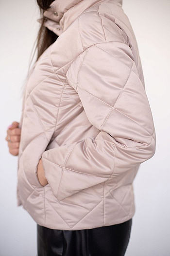 5 Куртка женская демисезонная 22300 (латте)