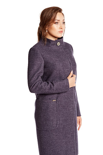 4 Пальто 20210  (темно-серый) 