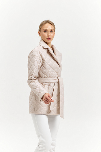 9 Куртка женская демисезонная 24935 (нежно-розовый)