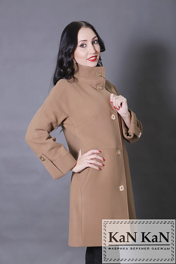 2 Пальто 1508-057  (бежевый) 