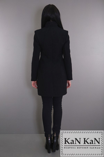 2 Пальто 890-000  (черный) 