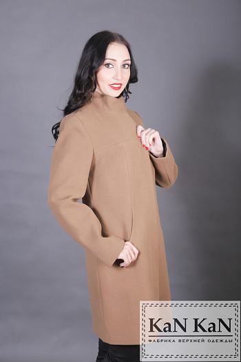 3 Пальто 1505-057  (бежевый) 