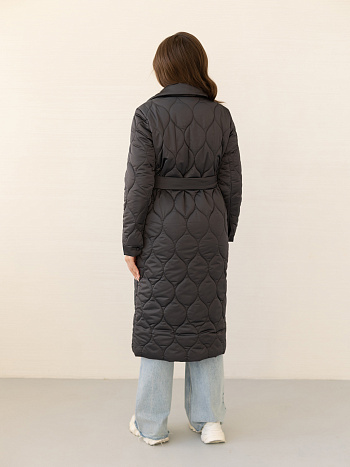 2 Куртка женская демисезонная 22810-00 (графит)