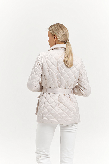 9 Куртка женская демисезонная 26230/б (айвори)