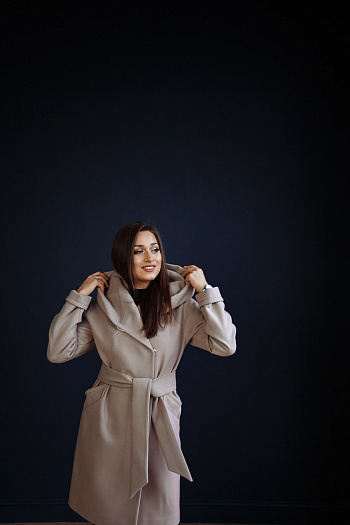 6 Пальто 18910  (кофе/роза) 