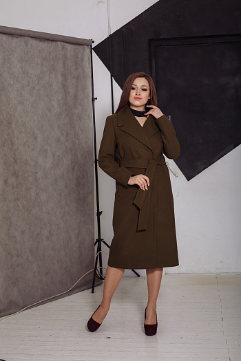 2 Пальто 20970  (хаки) 