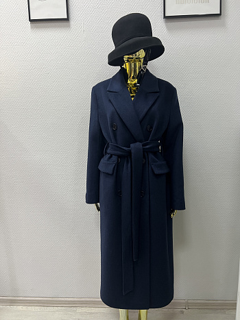 2 Пальто женское демисезонное 26326-04 (синий)