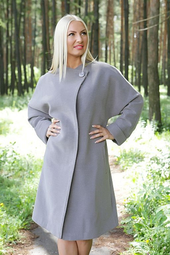 2 Пальто 14-147  (бежевый) 