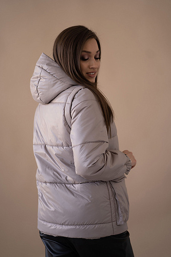 3 Куртка женская демисезонная 22670 (какао)