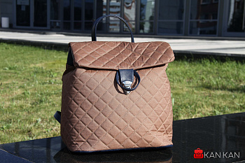 4 Рюкзак S0013Б Беж.+ син.