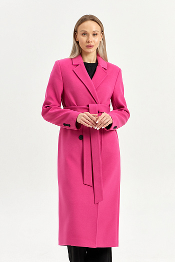 8 Пальто женское демисезонное 26880 (розовый)