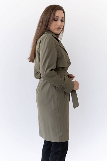 3 Плащ женский 1820 (хаки)