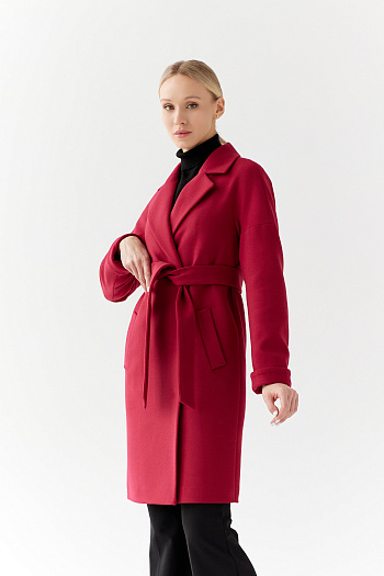 6 Пальто женское 25990 (вино)