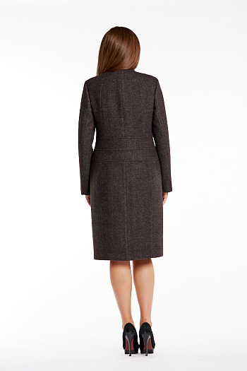 3 Пальто 20000  (черно-серый) 