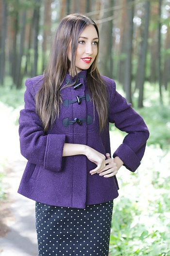 2  Пальто 10-13  (фиолетовый) 