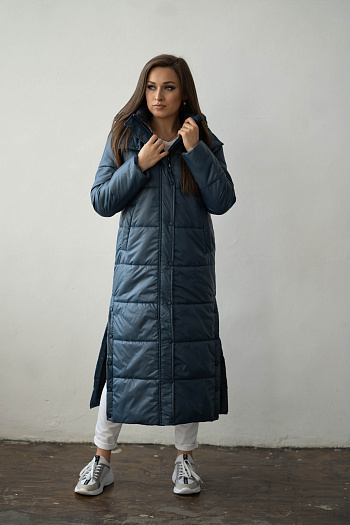 4 Куртка женская демисезонная 22650  (джинс) 