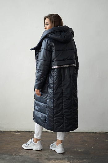 3 Куртка женская зимняя 22620  (синий) 