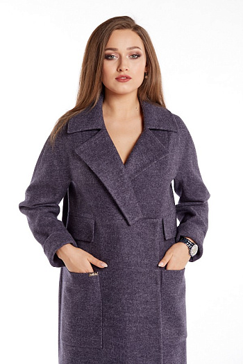 3 Пальто 20280  (темно-серый) 