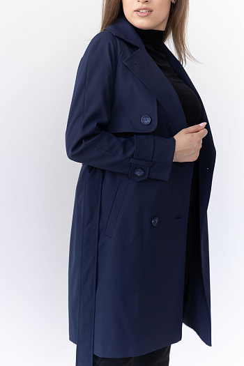3 Плащ женский 1820 (синий)