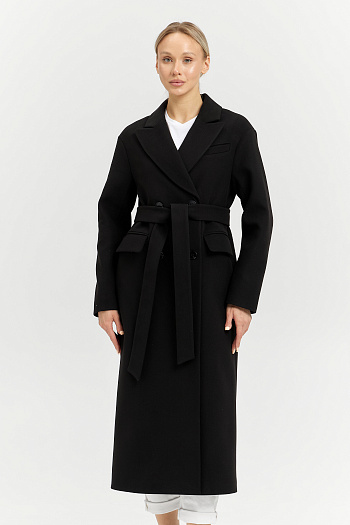 6 Пальто женское демисезонное 26102 (черный)